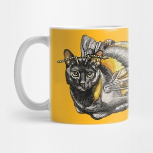 Bumblebee Cat Mug